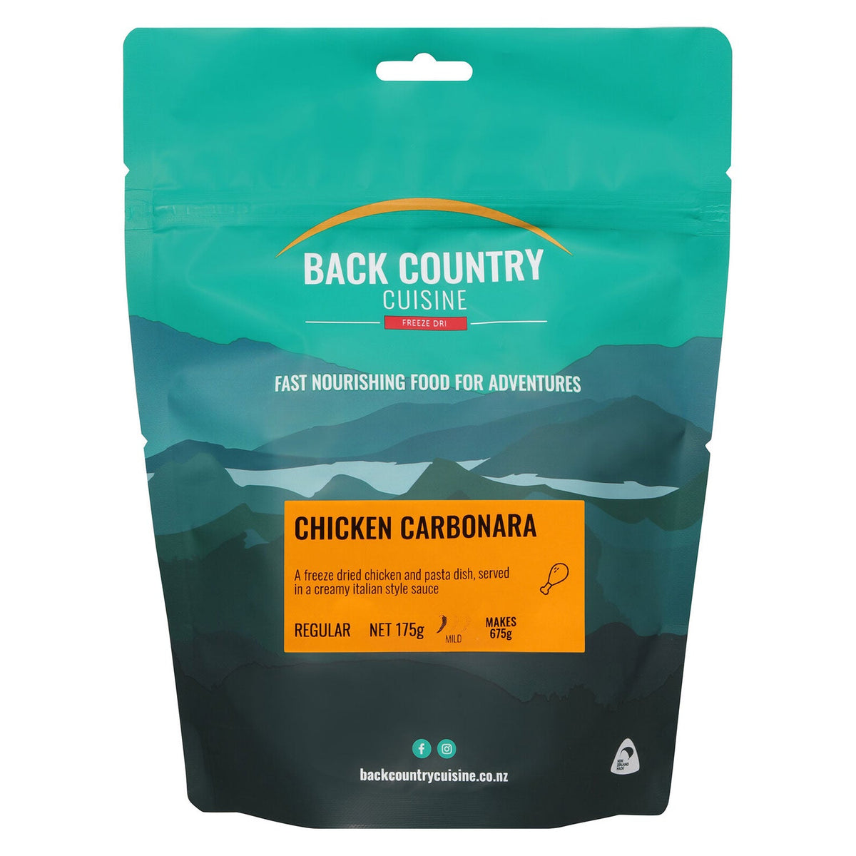 Back Country Cuisine Chicken Carbonara, regular — additional product view 2