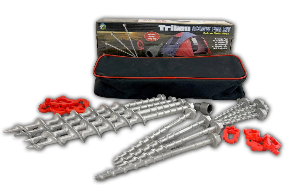 Triton deluxe metal screw peg kit