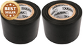 Black duct tape — 48mm × 18m, 2 rolls