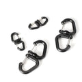 Rotating backpack hooks — 4 pack, 7 × 3cm