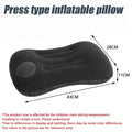 Inflatable camping travel pillow