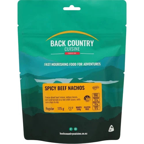 Back Country Cuisine Spicy Beef Nachos, regular
