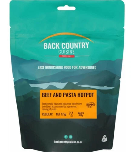 Back Country Cuisine Beef & Pasta Hotpot, regular