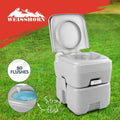 Weisshorn 20L portable camping toilet