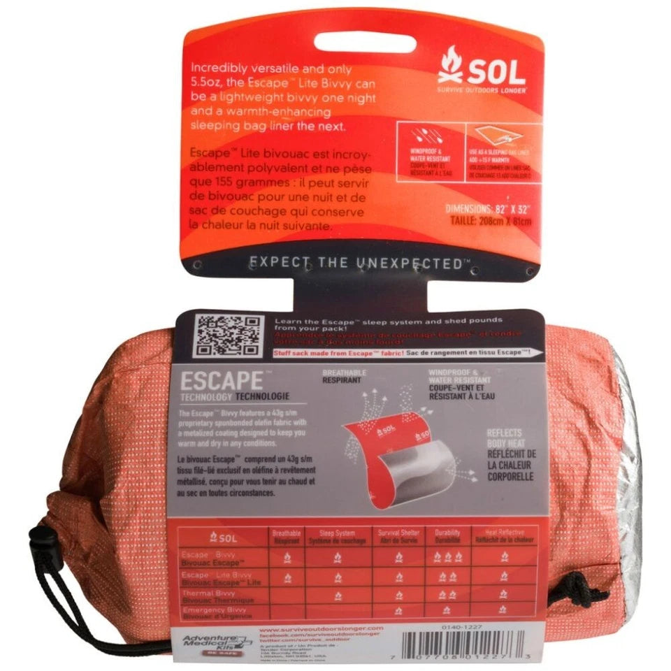 SOL Escape Lite Bivvy 208 × 81cm — additional product view 2