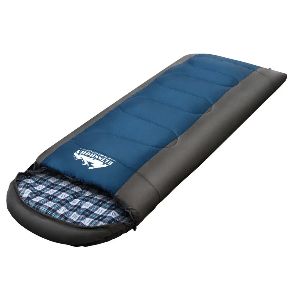 Weisshorn single sleeping bag, blue/navy — additional product view 3