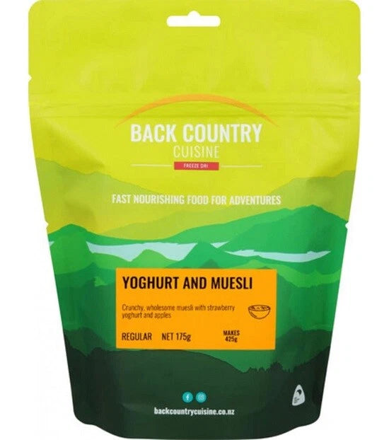 Back Country Cuisine Yoghurt & Muesli — regular serve