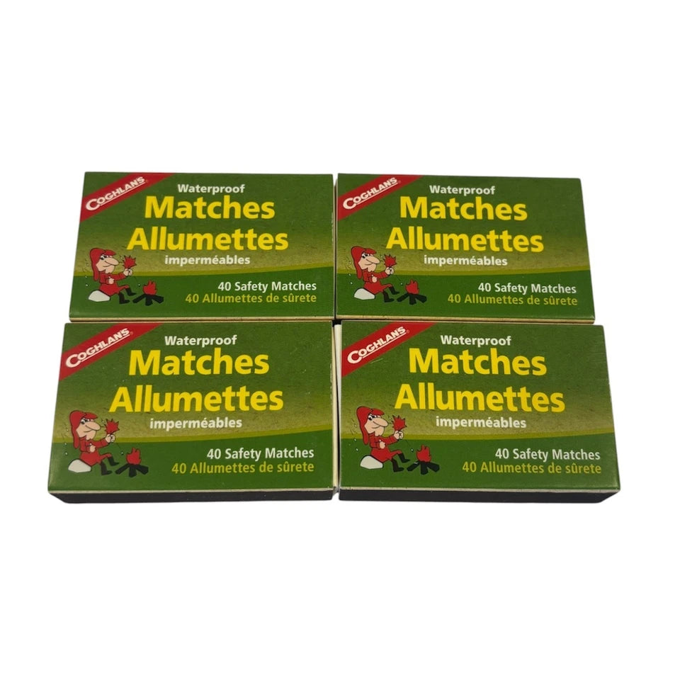 Coghlans waterproof matches — 4 pack — image 2
