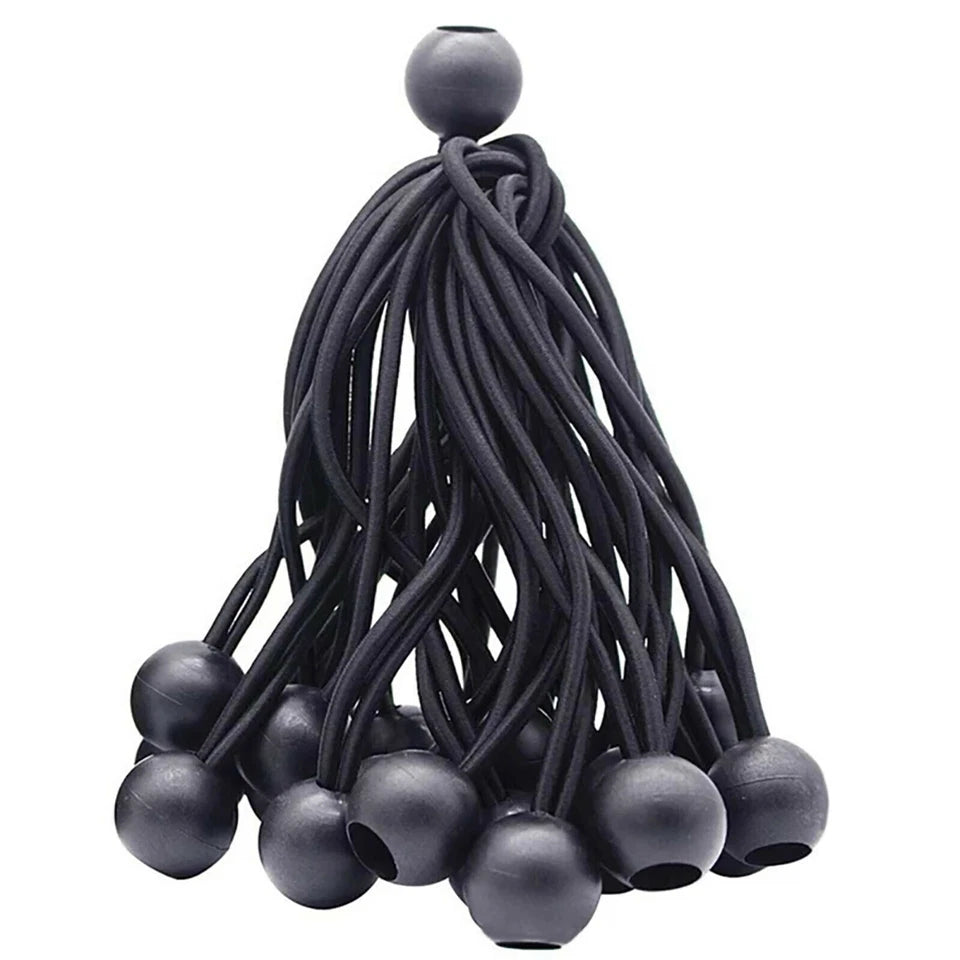 Ball bungee tarp tie-down cords — 25 pack — view 2