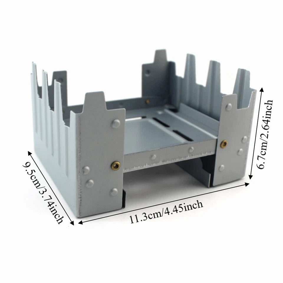 folding solid-fuel pocket stove — additional product view 2