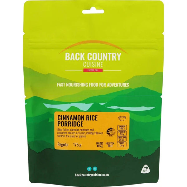 Back Country Cuisine Cinnamon Rice Porridge — regular serve