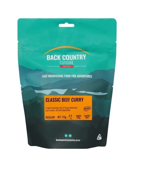 Back Country Cuisine Classic Beef Curry — regular serve