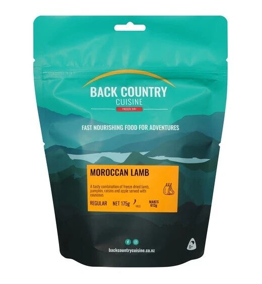 Back Country Cuisine Moroccan Lamb — regular serve