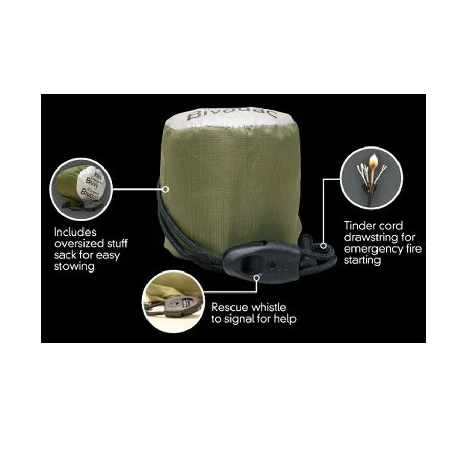 SOL Emergency Bivvy, green — additional product view 2