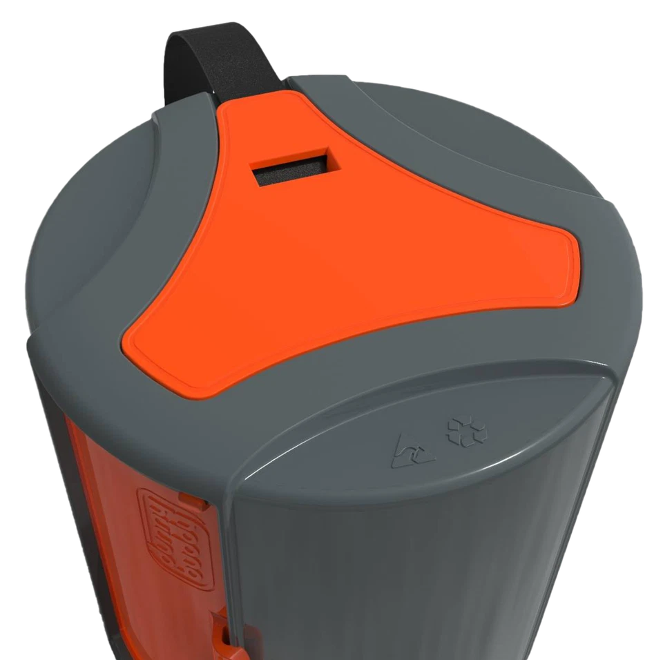Dunny Buddy portable toilet roll holder — orange — view 2