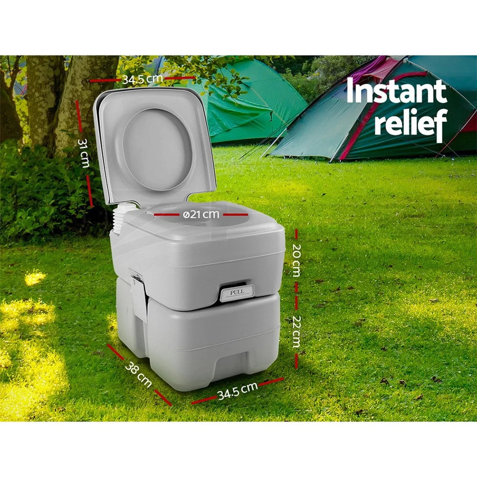 Weisshorn 20L portable camping toilet — additional product view 3