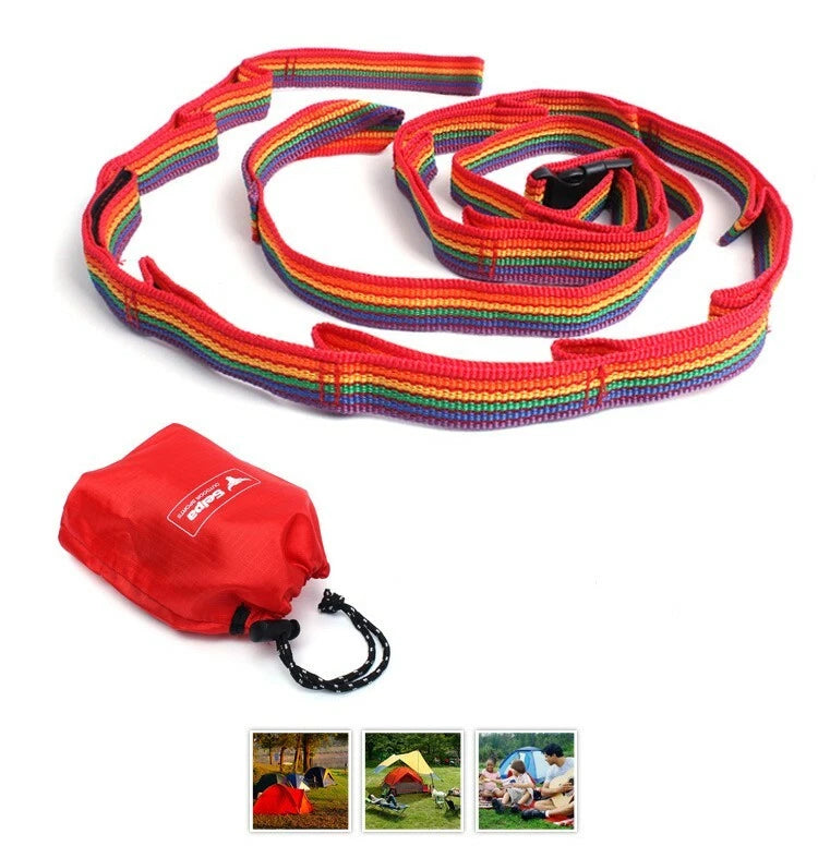 Camping hanging organiser strap — rainbow, 187cm — view 3