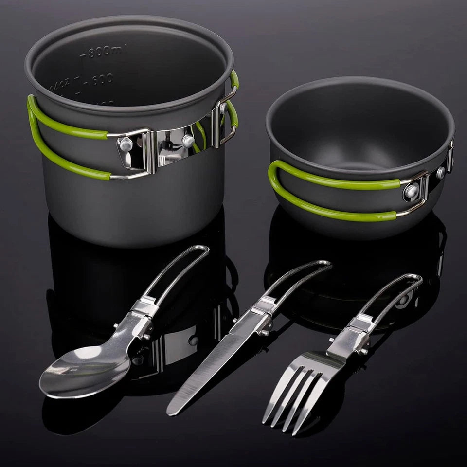 portable camping pot/pan mess kit — additional product view 3