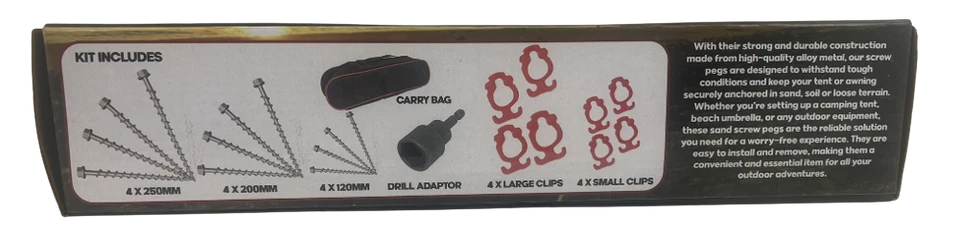 Triton deluxe metal screw peg kit — view 4