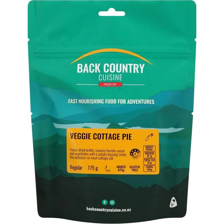 Back Country Cuisine Veggie Cottage Pie — regular serve